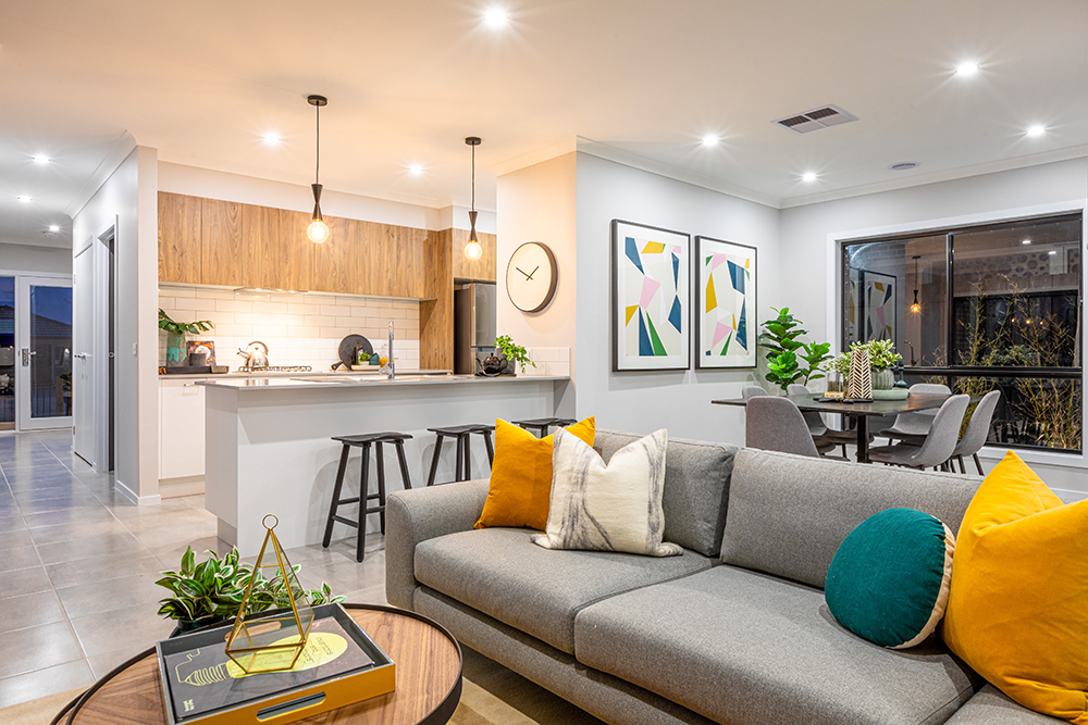 Omeo 180 kitchen and living area