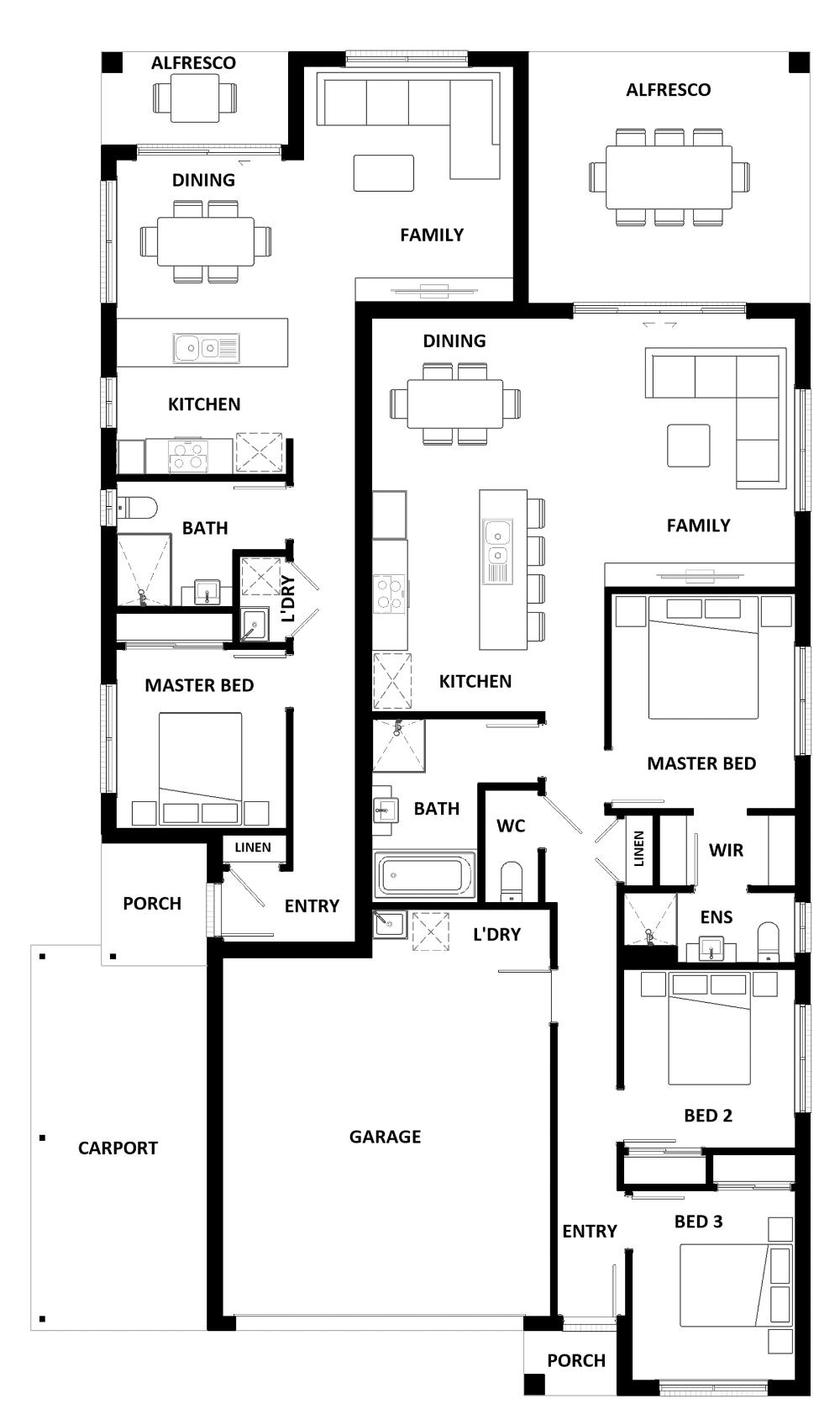 Isla264 home design by Hotondo Homes