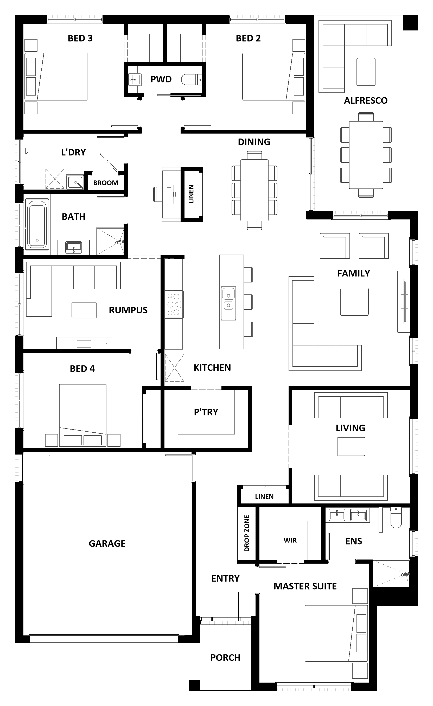 Lotus 275 floor plan