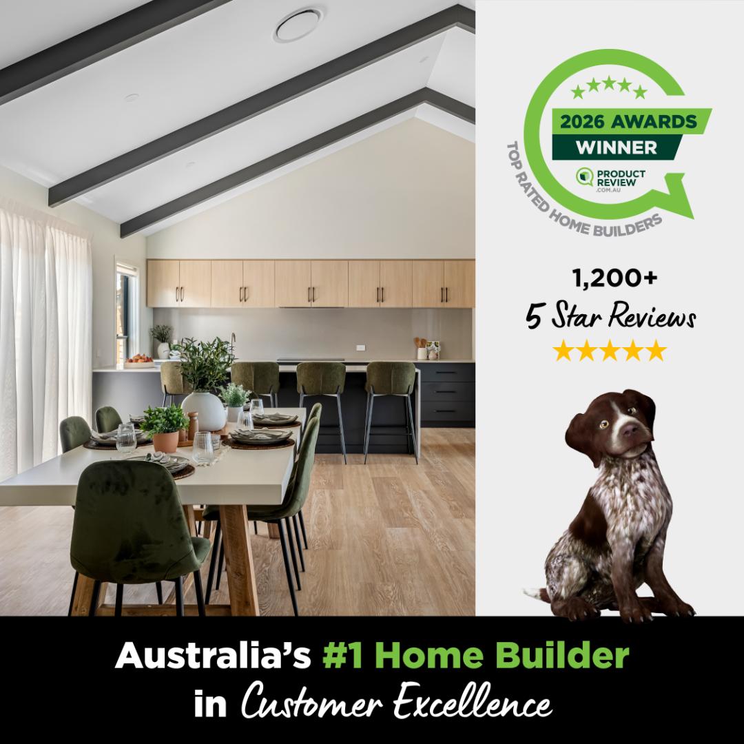 Award-winning home builder recognition in Australia